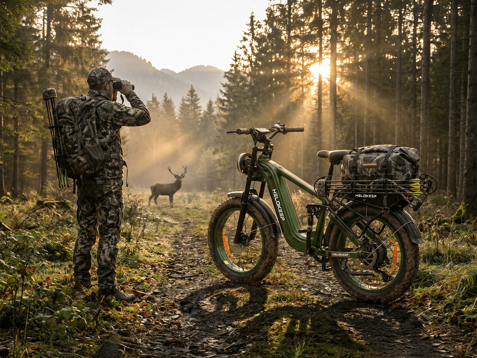 Why the 26M is the Ultimate All-Terrain E-Bike for Your Next Hunting Trip