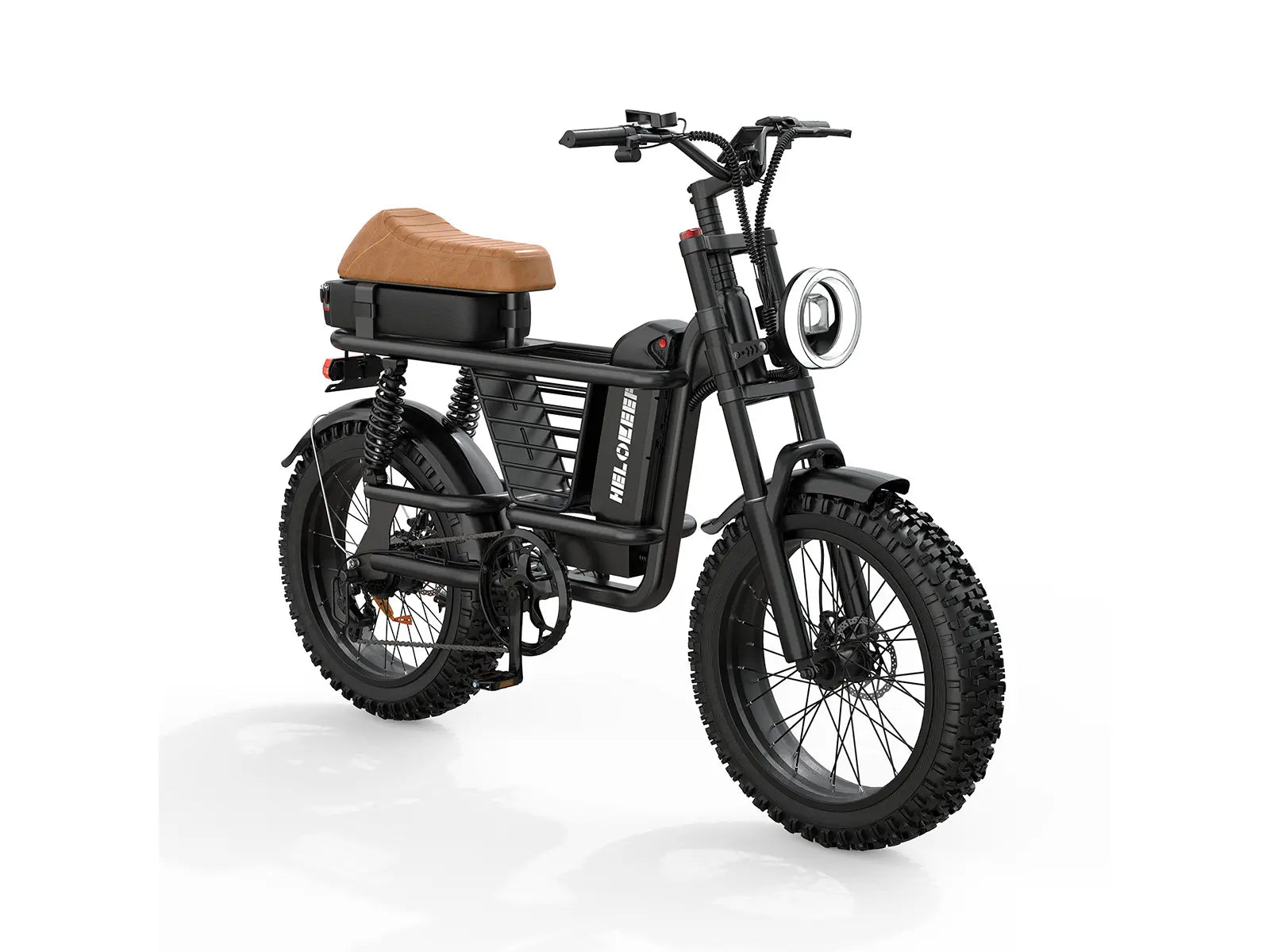 Helokeep ME-L step-thru electric bike for city commuting in white finish